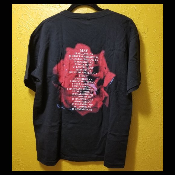 SALE! The Cure Dreamtour 2000 Vintage Concert Tee V-Neck - Picture 2 of 7